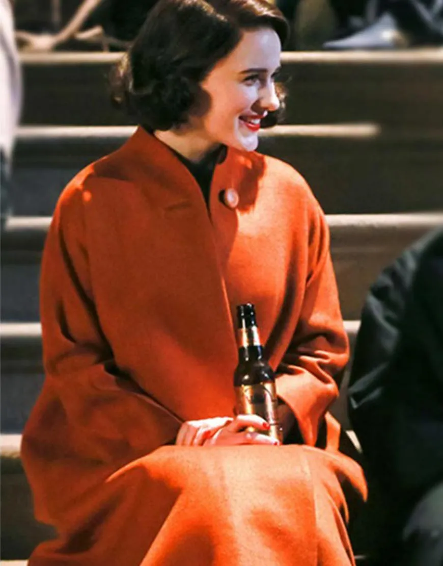 The Marvelous Mrs.Maisel Rachel Brosnahan Wool Coat 